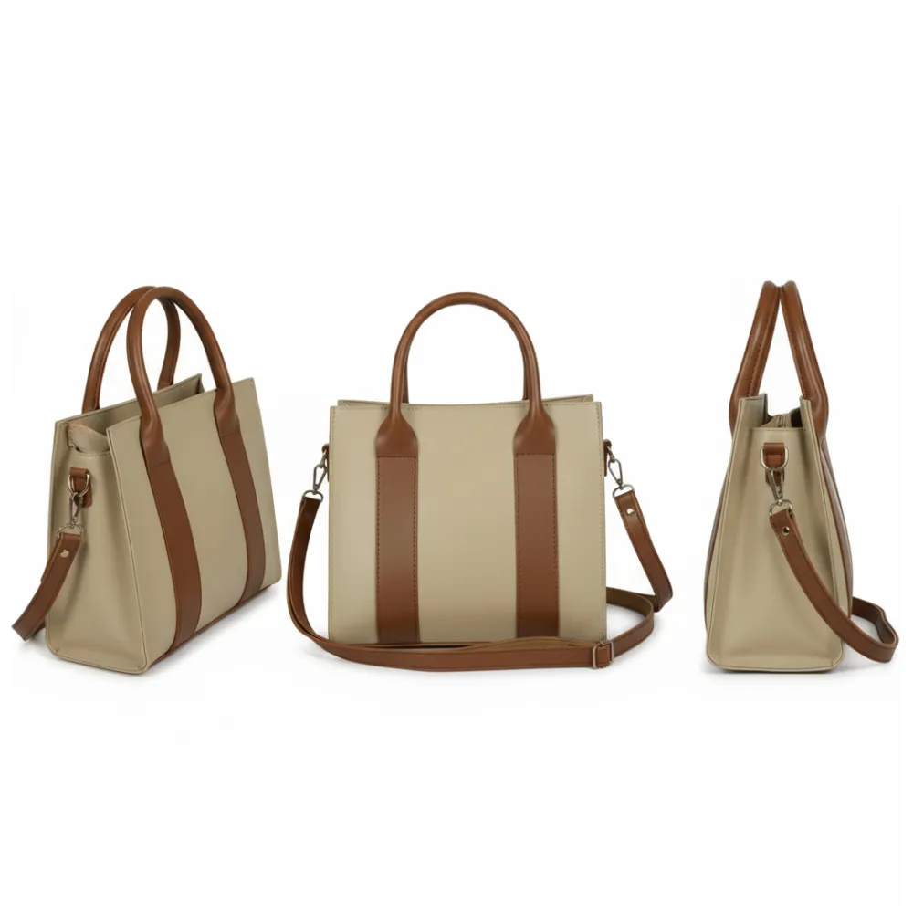 Oaklane Tote - Beige - Image 3