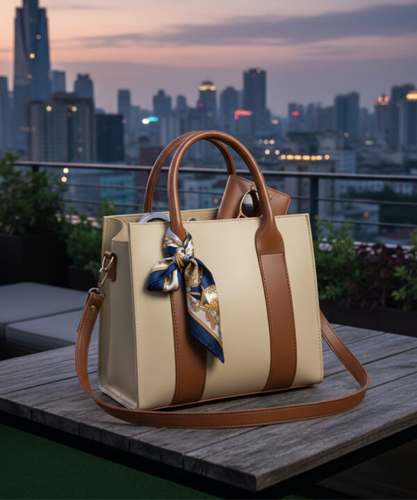 Oaklane Tote - Beige