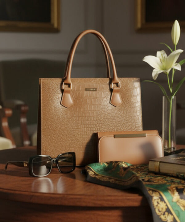 Midnight Croc Ensemble - Brown