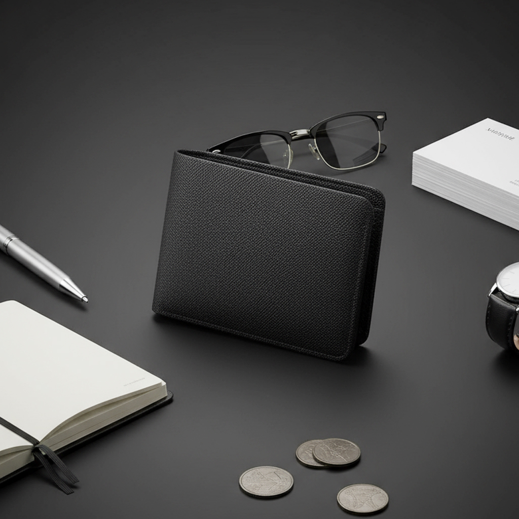 Trimless Genuine Leather Wallet for Men