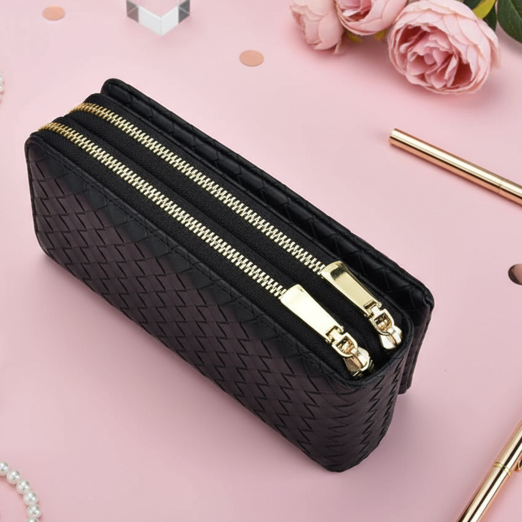 Golden Stitch Elegance Bag - Image 2