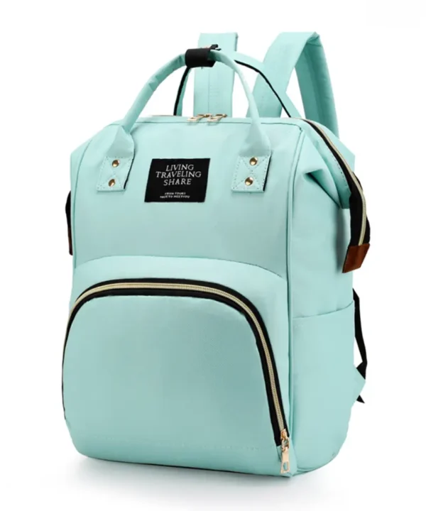 Multi-Function Travel & Diaper Backpack – Large Capacity Baby Care Bag (Unisex, Random Color)