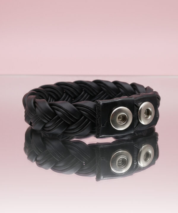 Stags Noir Braid Bracelet