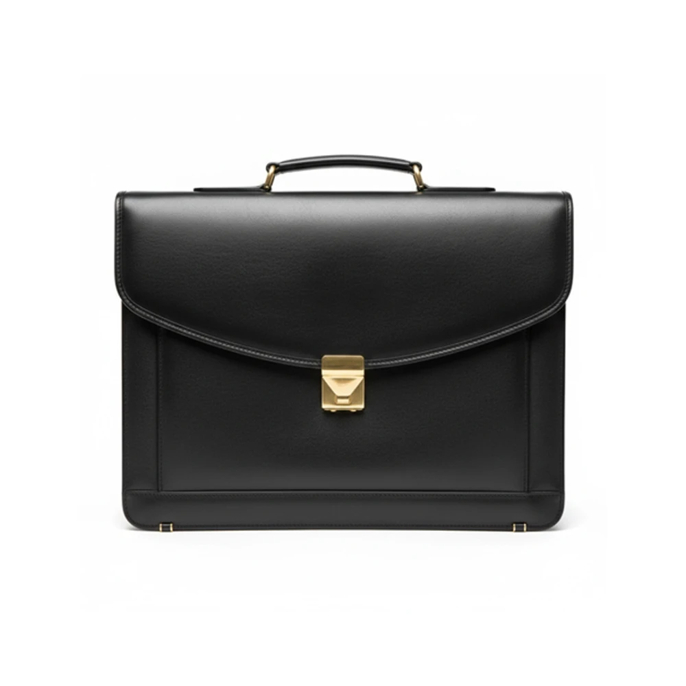Imperial Luxe Black Laptop Bag - Image 4